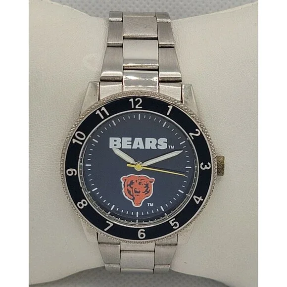 Mens Chicago Bears by Fantasma Vintage 1996 NFLP Rare Find NFL Football Watch 01 - Picture 1 of 8